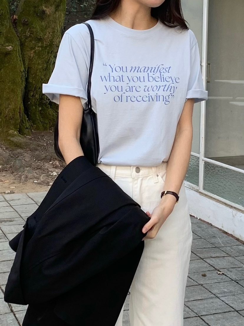 HOUSE OF/DE MERRY韓國直郵女裝新品職業休閑熱賣人氣T恤HOUSE OF/DE MERRYT恤