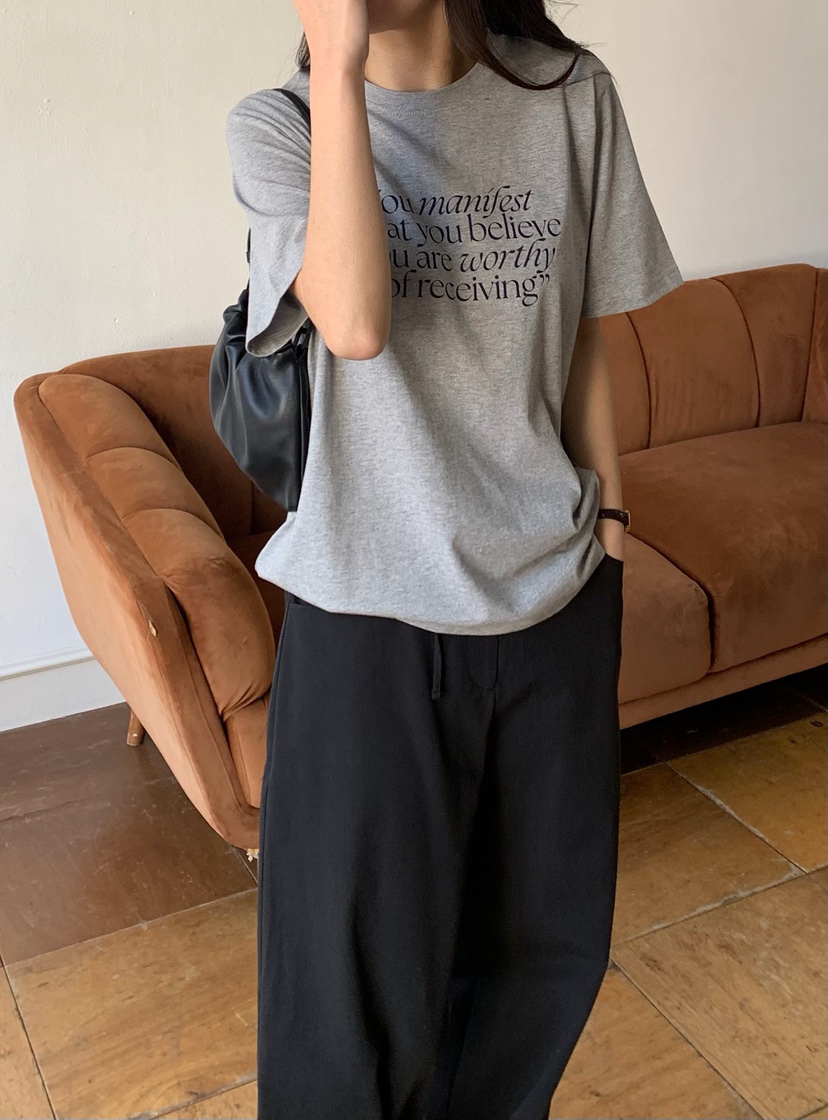 HOUSE OF/DE MERRY韓國直郵女裝新品職業休閑熱賣人氣T恤HOUSE OF/DE MERRYT恤