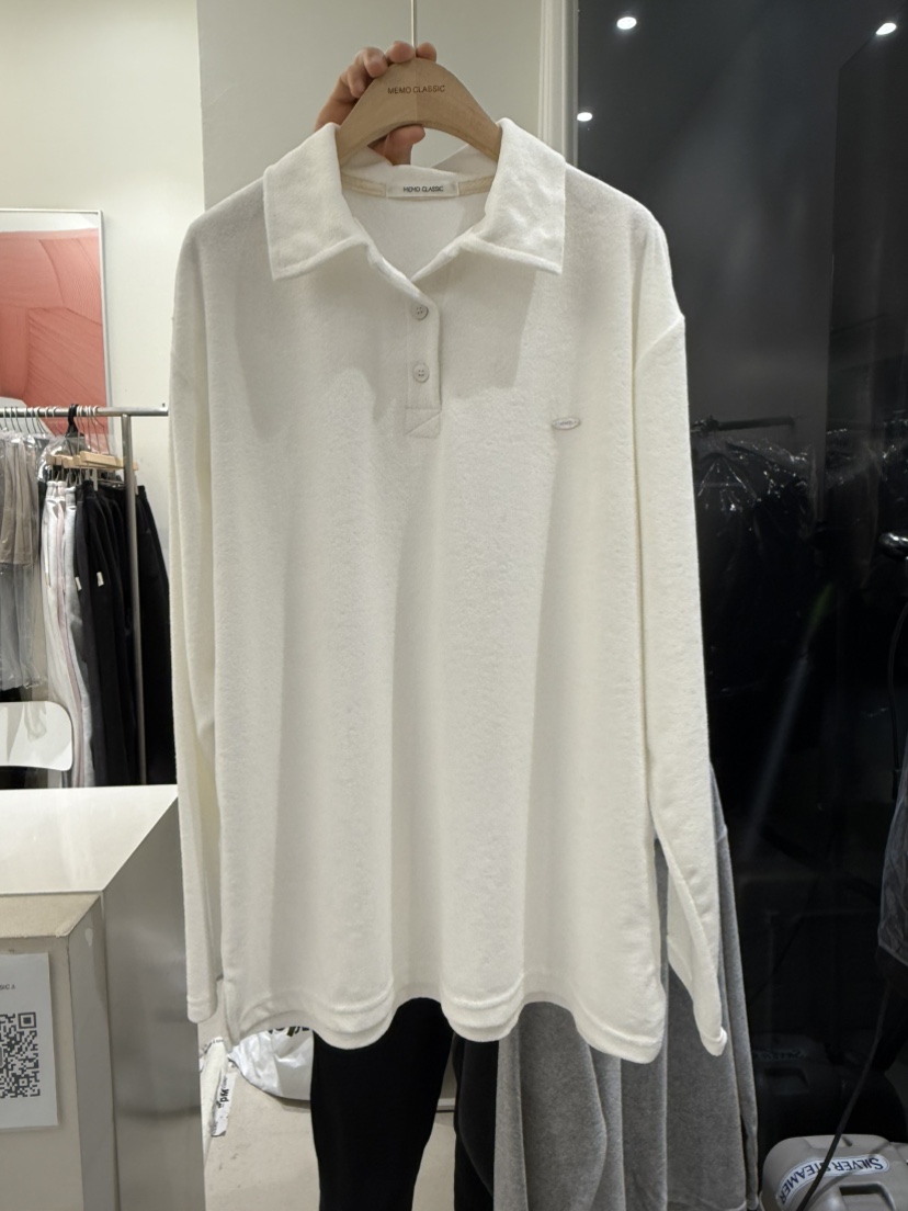 MEMO CLASSIC韓國直郵東大門實拍女裝新品休閑職業長袖T恤MEMO CLASSIC長袖T恤圖色1