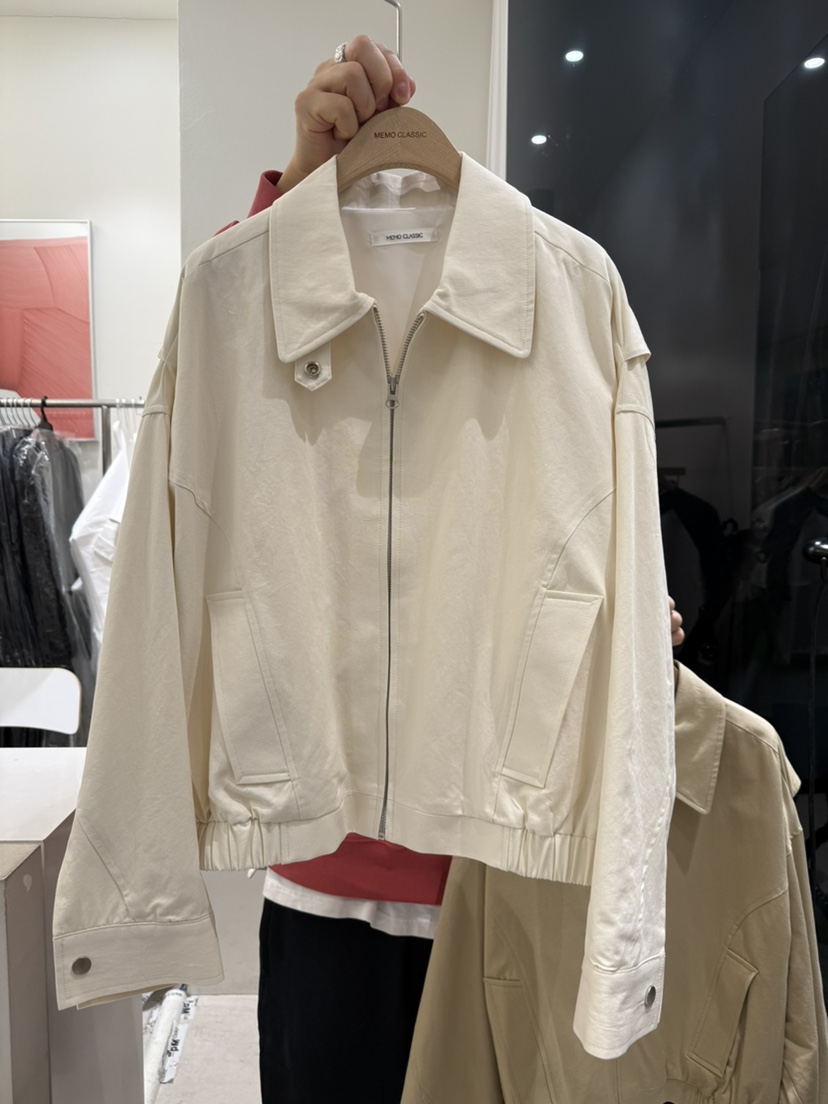 MEMO CLASSIC韓國代購女士新品人氣職業推薦時尚熱賣25春夏夾克MEMO CLASSIC夾克圖色1