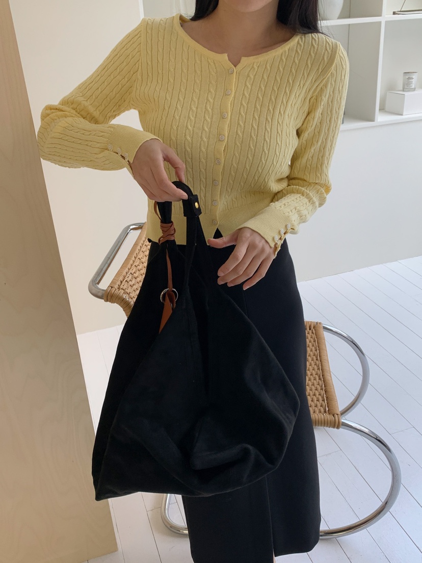 DARLUZ_MI韓國直郵女裝新品熱賣推薦25春夏時尚職業休閑針織衫DARLUZ_MI針織衫