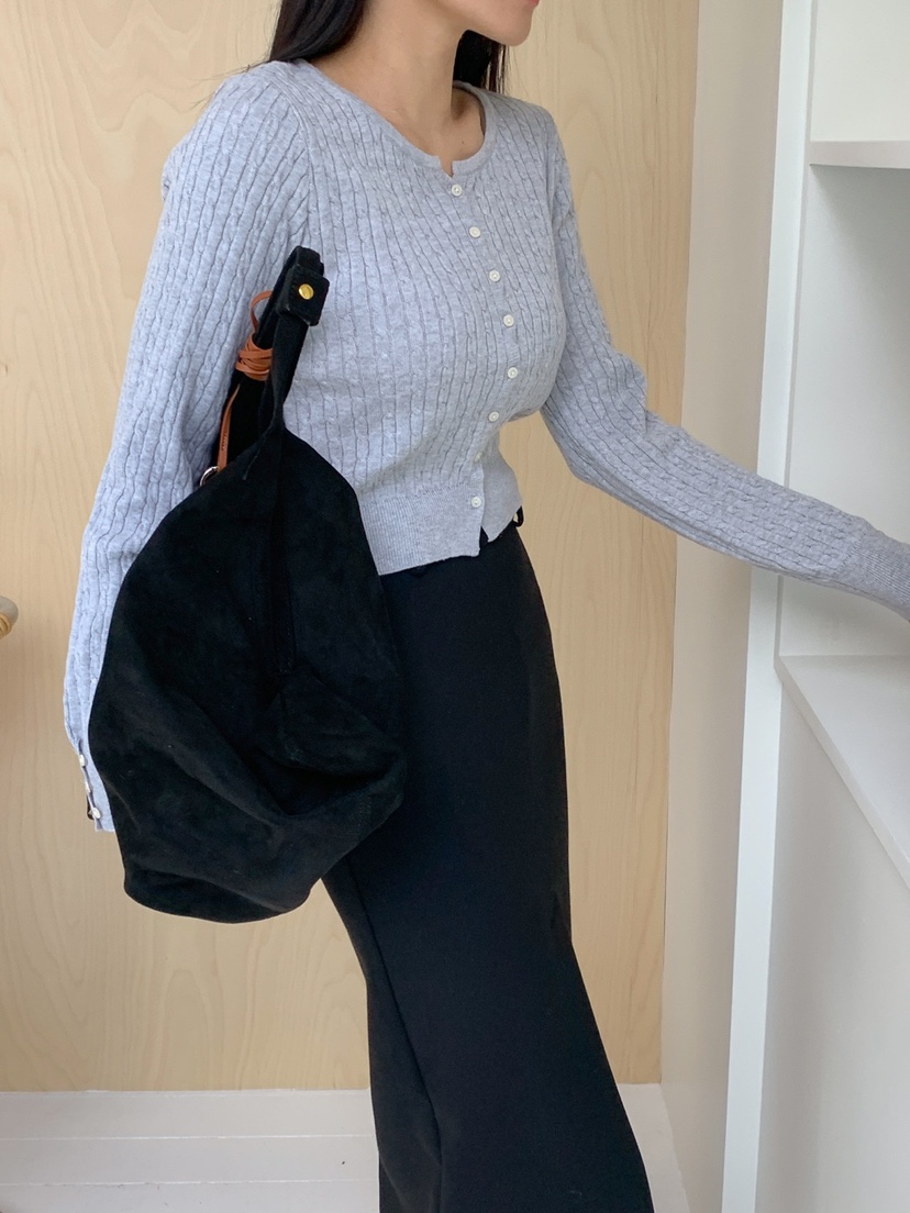 DARLUZ_MI韓國直郵女裝新品熱賣推薦25春夏時尚職業休閑針織衫DARLUZ_MI針織衫