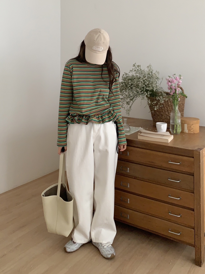 FORMSTUDIO東大門實拍女士新款熱賣職業25春夏人氣時尚休閑褲FORMSTUDIO休閑褲
