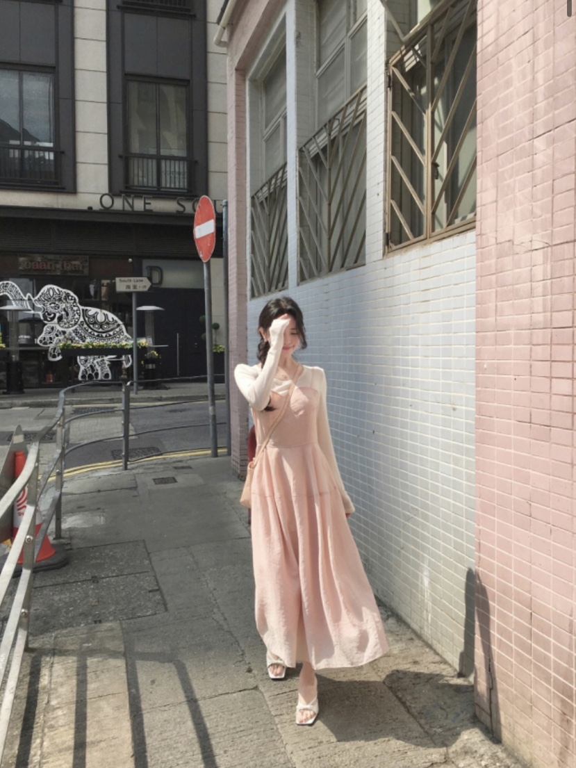 MEMO CLASSIC韓國代購女士新品25春夏時尚職業真品人氣連衣裙MEMO CLASSIC連衣裙