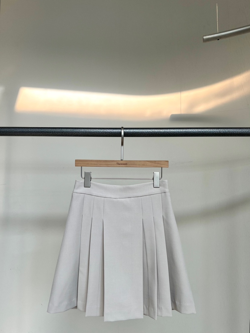 TERRACE東大門代購女裝新品人氣休閑時尚推薦25春夏職業短裙TERRACE短裙