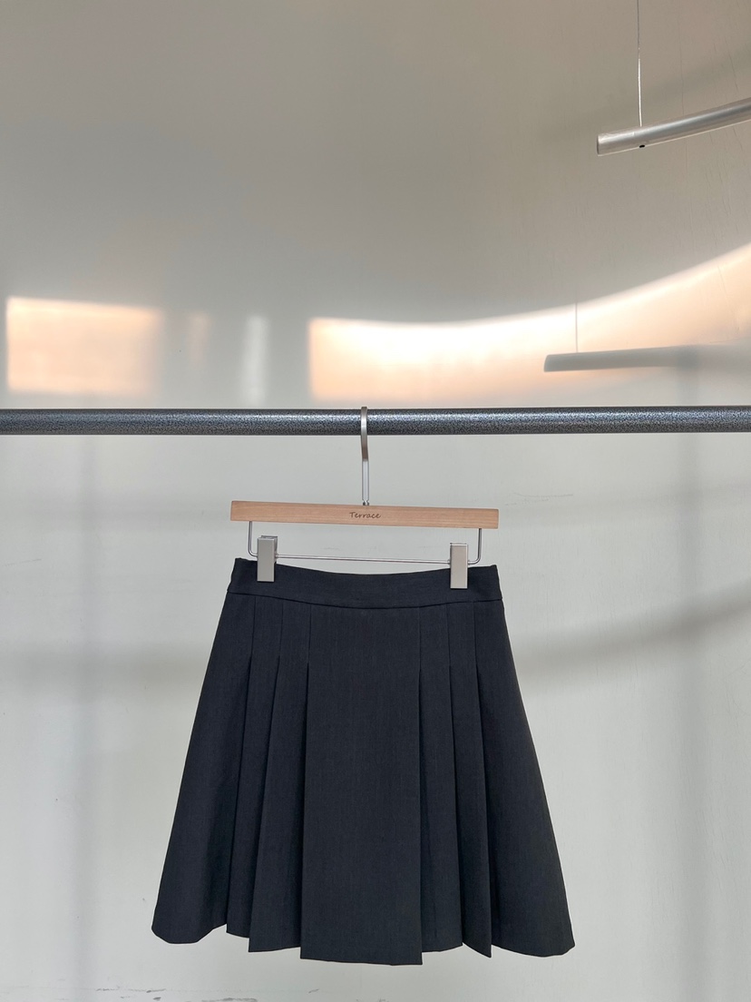TERRACE東大門代購女裝新品人氣休閑時尚推薦25春夏職業短裙TERRACE短裙圖色2