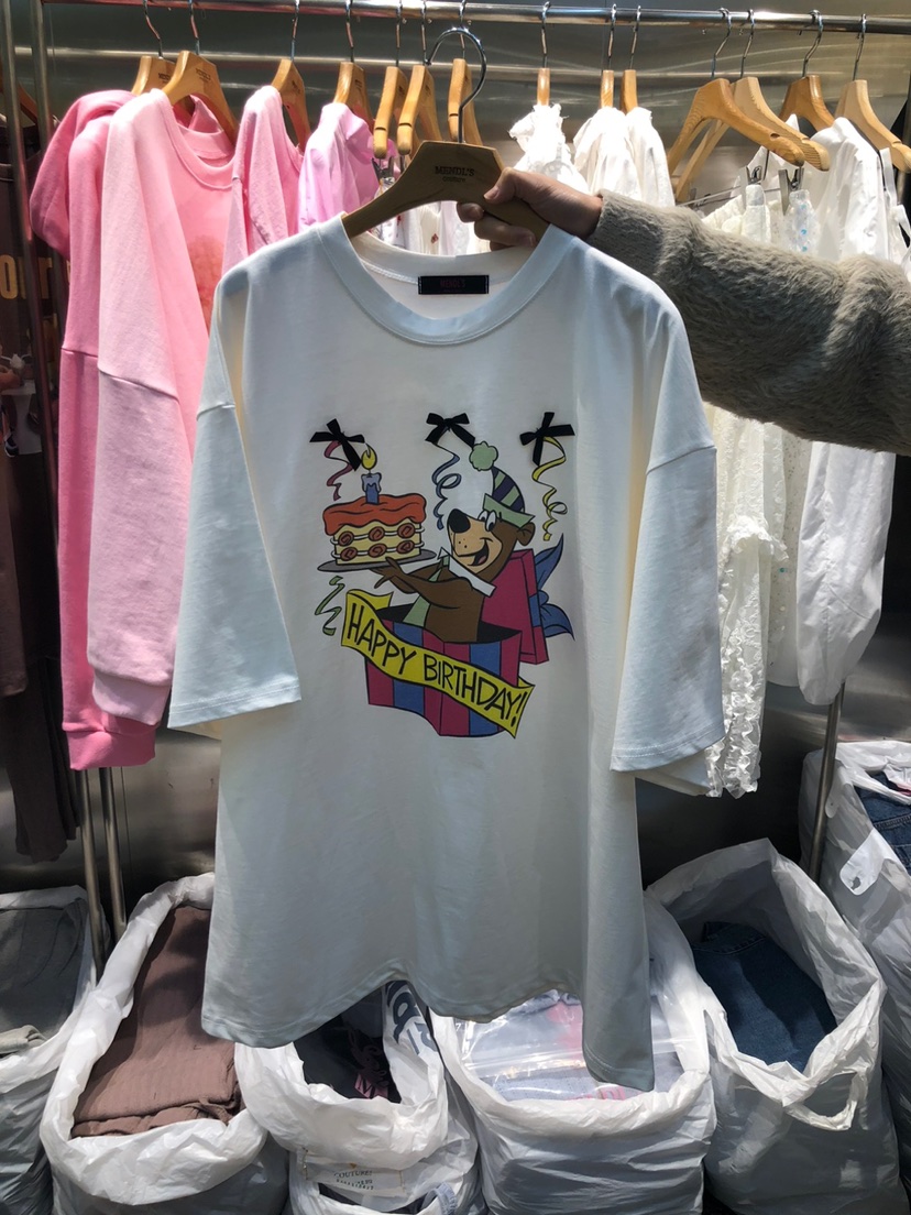 MENDL S韓國代購女裝新款25春夏推薦休閑熱賣真品人氣時尚T恤MENDL ST恤
