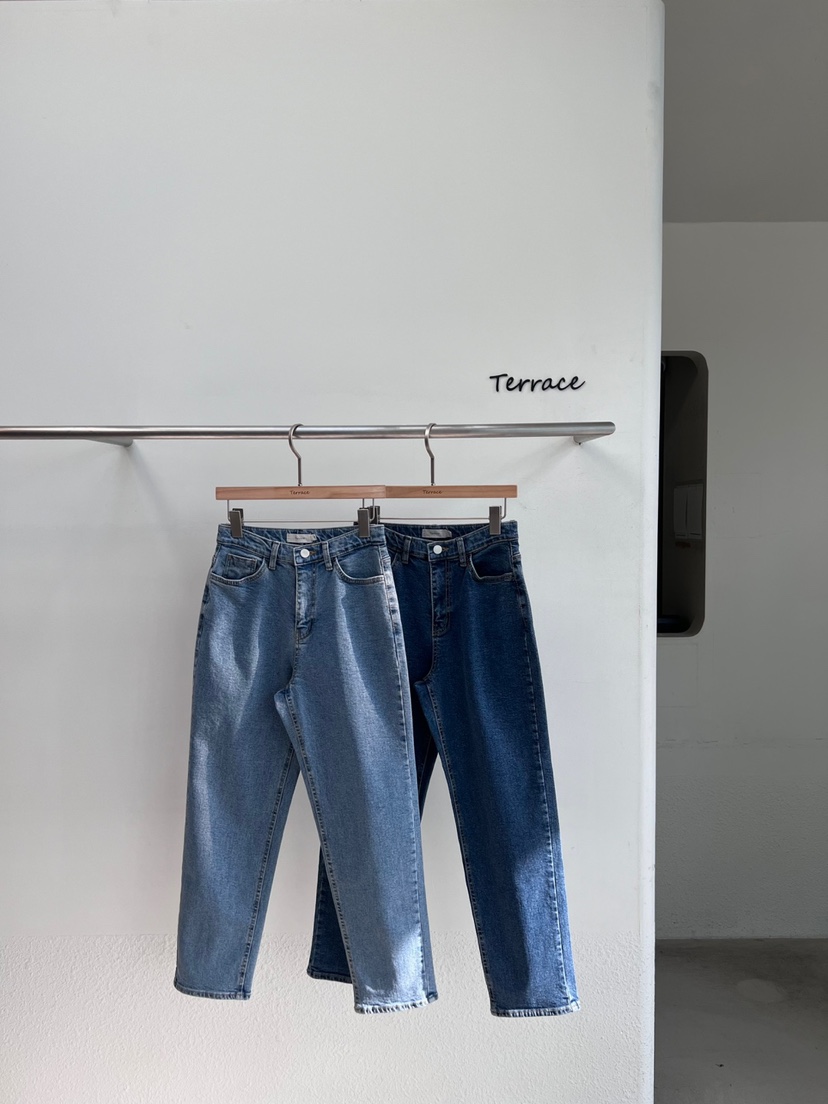 TERRACE東大門代購女士新品推薦時尚職業熱賣休閑真品牛仔褲TERRACE牛仔褲