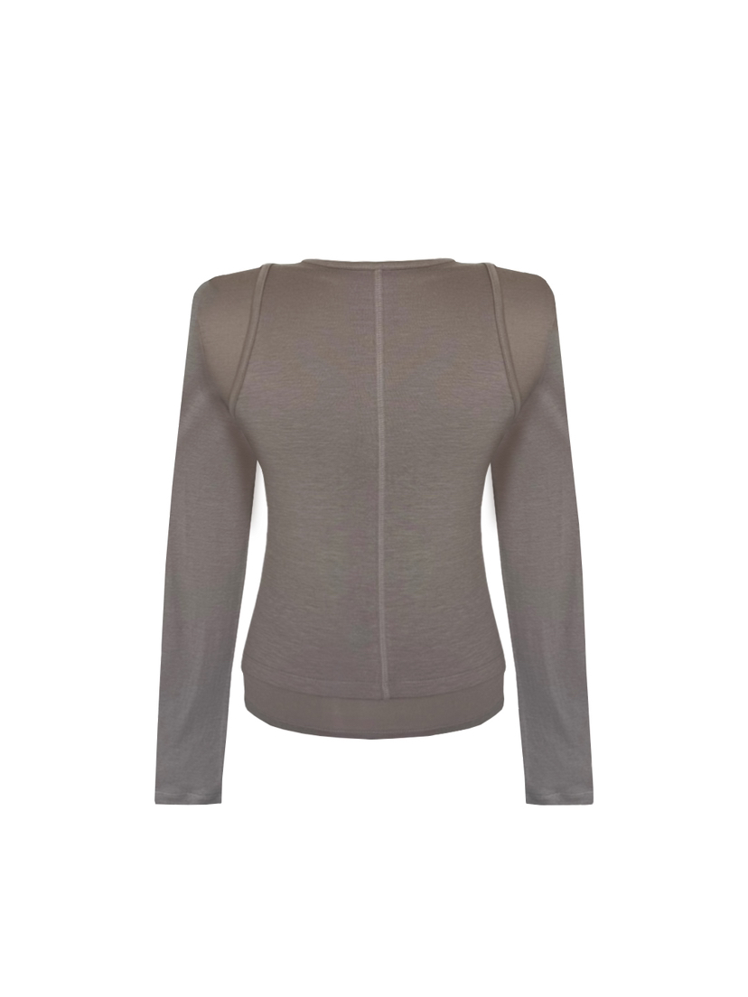 ADDE東大門直郵女士新款人氣時尚真品25春夏推薦休閑長袖T恤DEUO長袖T恤