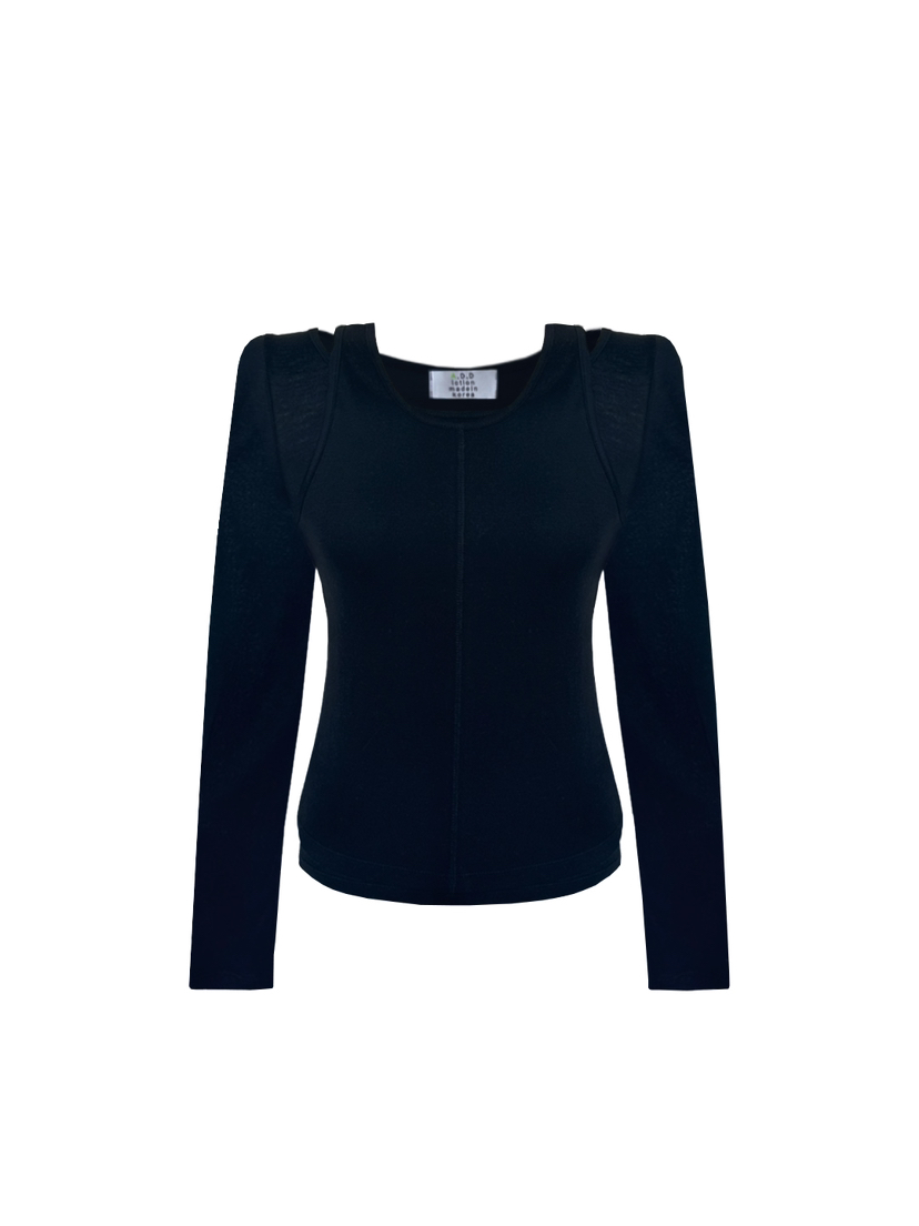 ADDE東大門直郵女士新款人氣時尚真品25春夏推薦休閑長袖T恤DEUO長袖T恤圖色4