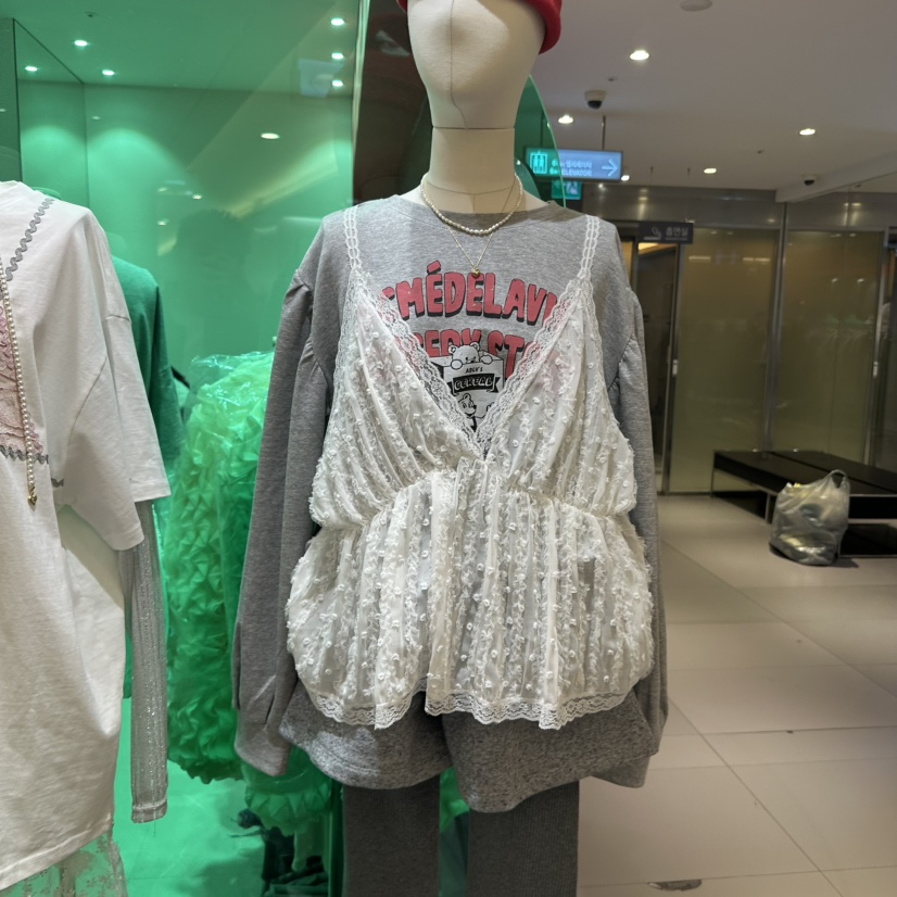 MINI UNNI東大門實拍女士新款熱賣人氣推薦25春夏真品衛衣MINI UNNI衛衣圖色3