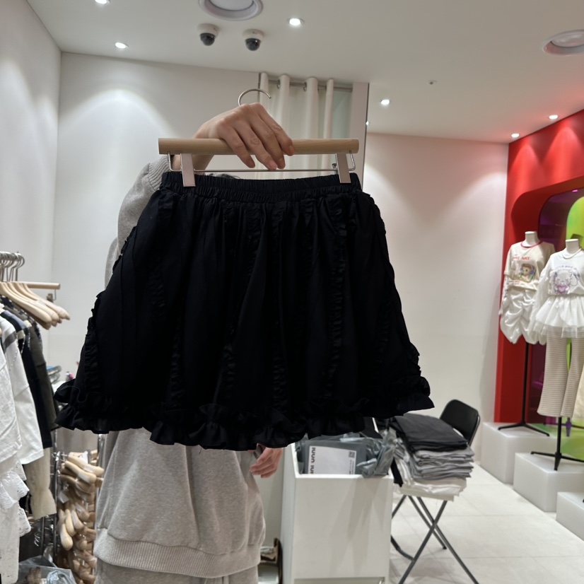 MINI UNNI韓國直郵女裝新款25春夏時尚推薦熱賣人氣休閑短裙MINI UNNI短裙