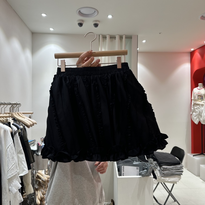 MINI UNNI韓國直郵女裝新款25春夏時尚推薦熱賣人氣休閑短裙MINI UNNI短裙圖色2