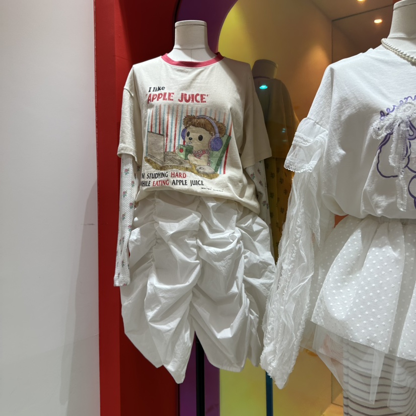 MINI UNNI東大門代購女裝新款休閑真品人氣25春夏職業熱賣T恤MINI UNNIT恤