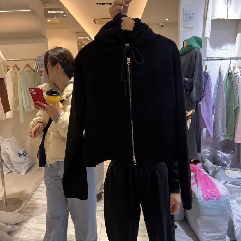 COKE CAKE韓國代購女裝新款真品25春夏職業時尚休閑人氣衛衣COKE CAKE衛衣圖色3