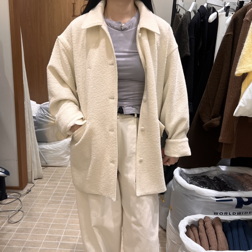 LOFN韓國代購女士新品真品休閑職業25春夏人氣時尚熱賣夾克LOFN夾克