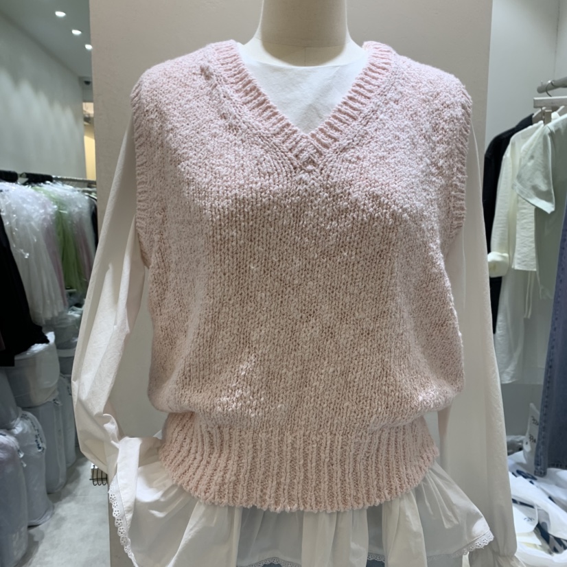 ASOME東大門實拍女士新款真品人氣25春夏推薦休閑職業時尚馬甲A.SOME馬甲圖色3