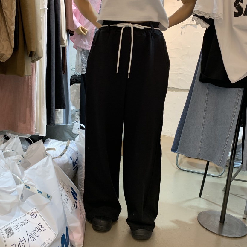 OZ韓國代購女士新品推薦熱賣時尚25春夏休閑人氣職業休閑褲OZ.ounce休閑褲圖色2