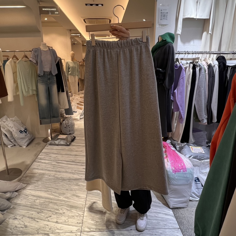 COKE CAKE韓國代購女裝新款真品休閑熱賣25春夏人氣時尚長裙CHAE長裙