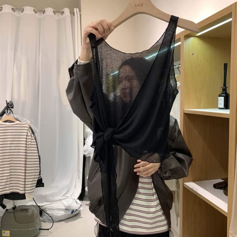 ALOT東大門直郵女士新品真品休閑熱賣推薦吊帶背心不含內搭A LOT吊帶/背心圖色2