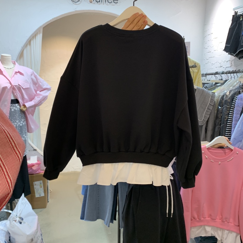 OZ韓國代購女士新品職業真品25春夏休閑時尚推薦人氣熱賣衛衣OZ.ounce衛衣