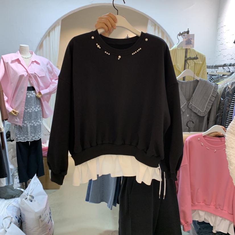 OZ韓國代購女士新品職業真品25春夏休閑時尚推薦人氣熱賣衛衣OZ.ounce衛衣圖色2
