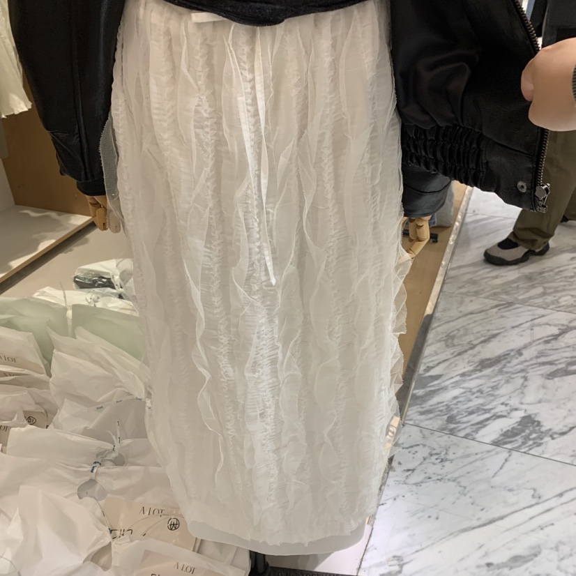 ALOT東大門直郵女士新款人氣推薦熱賣真品休閑時尚長裙蕾絲A LOT長裙