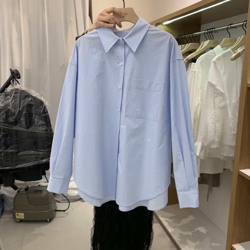 ALOT東大門代購女士新品熱賣25春夏人氣真品推薦襯衫蕾絲衫A LOT襯衫/蕾絲衫圖色3