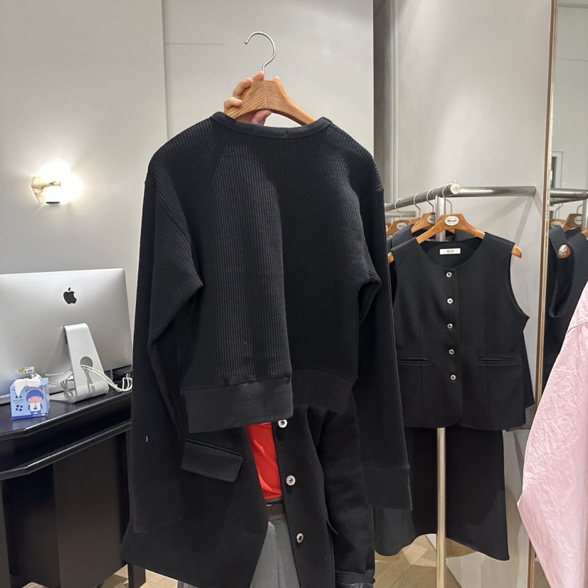 BRUSH-P東大門實拍女士新品時尚休閑人氣推薦25春夏熱賣衛衣BRUSH-P衛衣