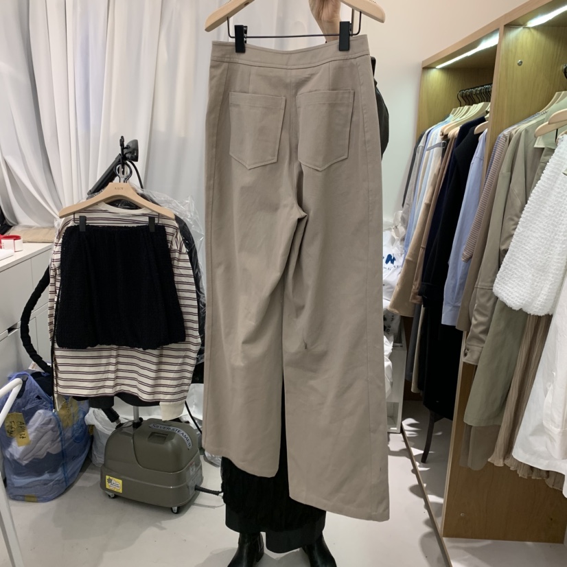 ALOT東大門直郵女裝新品推薦真品人氣休閑25春夏休閑褲口袋A LOT休閑褲