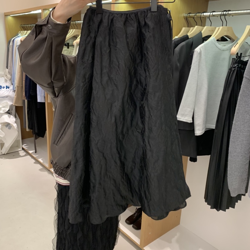 ALOT韓國直郵女裝新品熱賣職業25春夏時尚半身裙中短裙歐根紗A LOT半身裙/中短裙圖色2