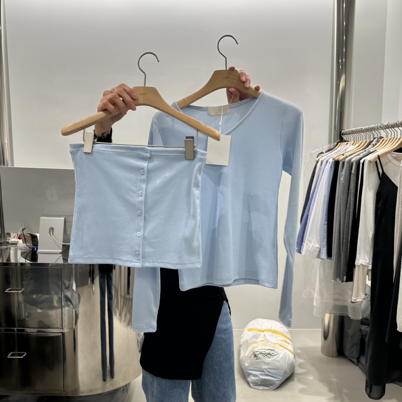 AHOY韓國直郵女裝新品25春夏推薦休閑時尚人氣真品職業套裝AHOY套裝圖色2