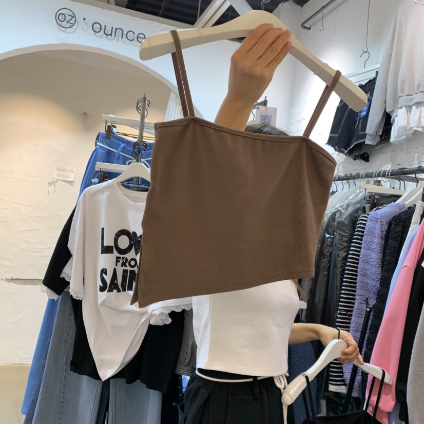OZ韓國直郵女裝新品職業人氣休閑真品熱賣推薦時尚吊帶背心OZ.ounce吊帶/背心