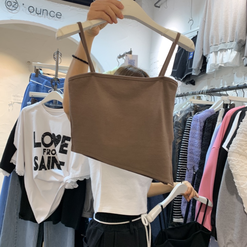 OZ韓國直郵女裝新品職業人氣休閑真品熱賣推薦時尚吊帶背心OZ.ounce吊帶/背心圖色3