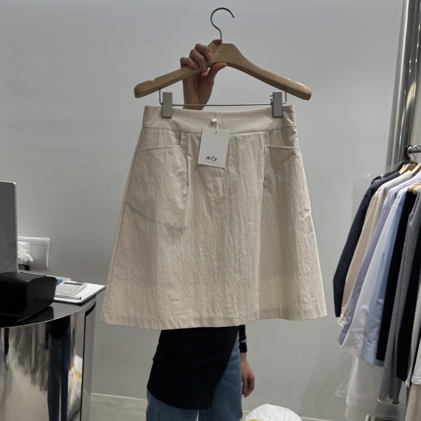 AHOY東大門代購女士新品真品職業休閑25春夏時尚熱賣推薦短裙AHOY短裙