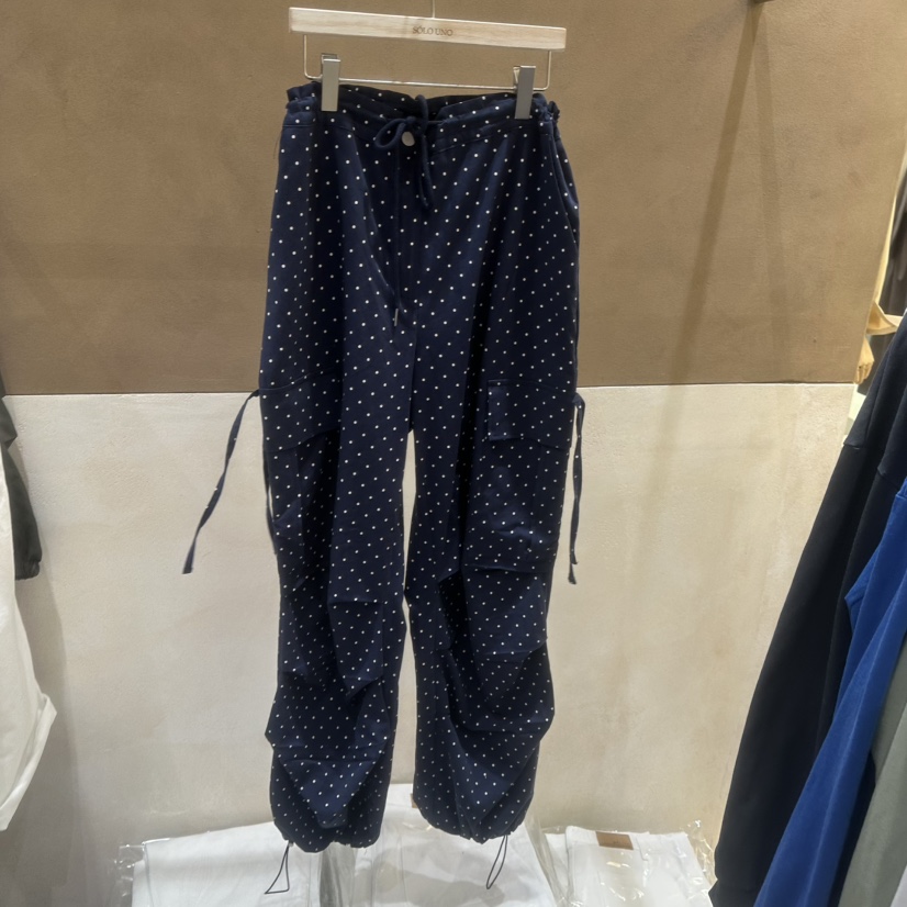 SOLOUNO韓國代購女士新款職業推薦休閑時尚真品人氣25春夏休閑褲SOLOUNO休閑褲圖色2