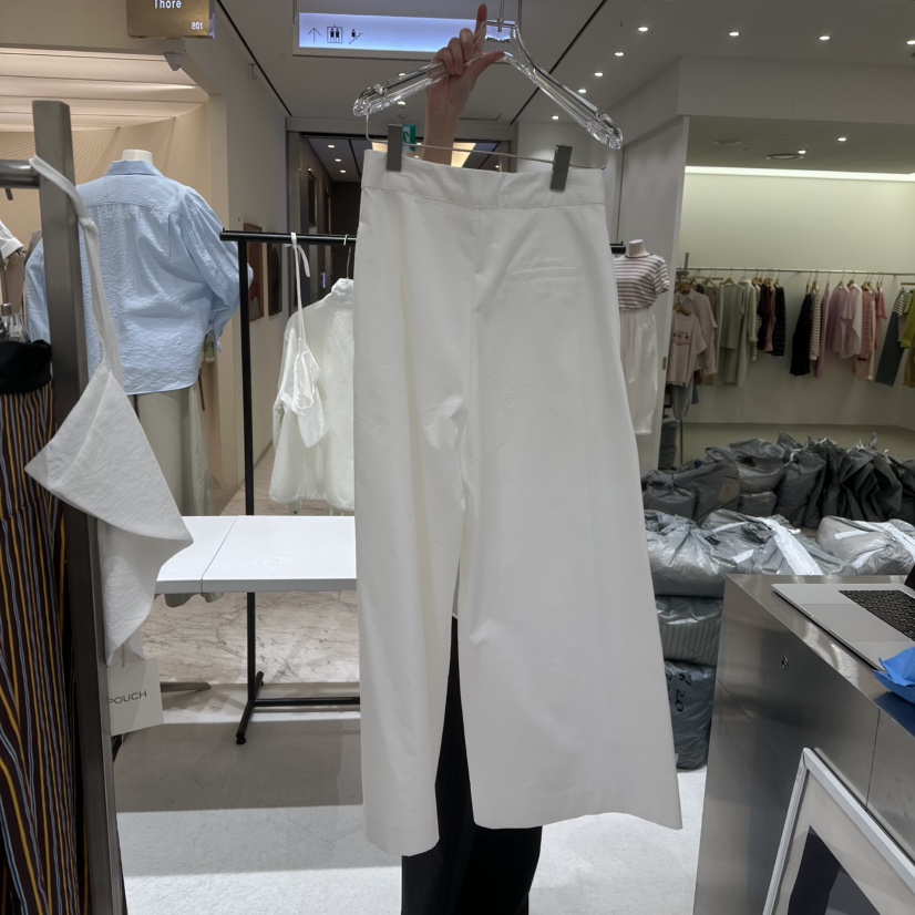 POUCH東大門實拍女裝新品人氣25春夏真品職業時尚休閑休閑褲POUCH休閑褲