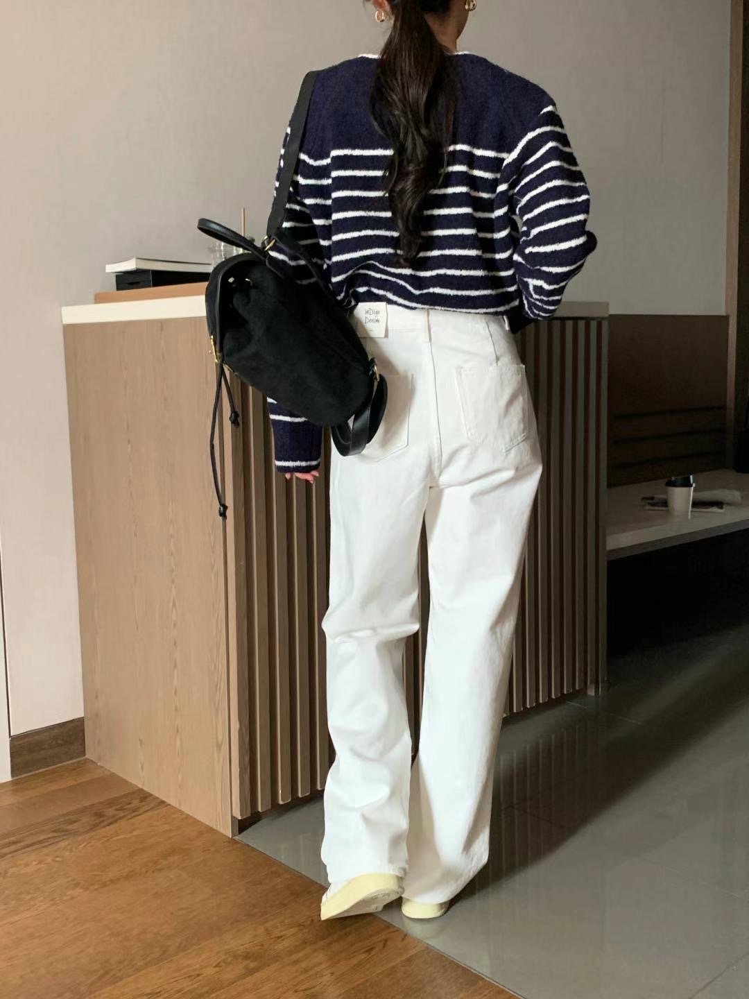 INDIGO-인디고-T韓國直郵女裝新品休閑人氣時尚職業牛仔褲INDIGO牛仔褲