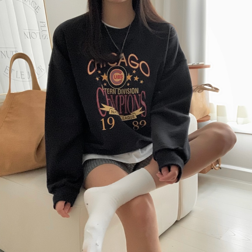 HELLO JINI韓國代購女士新款推薦時尚人氣真品熱賣職業衛衣HELLO JINI衛衣