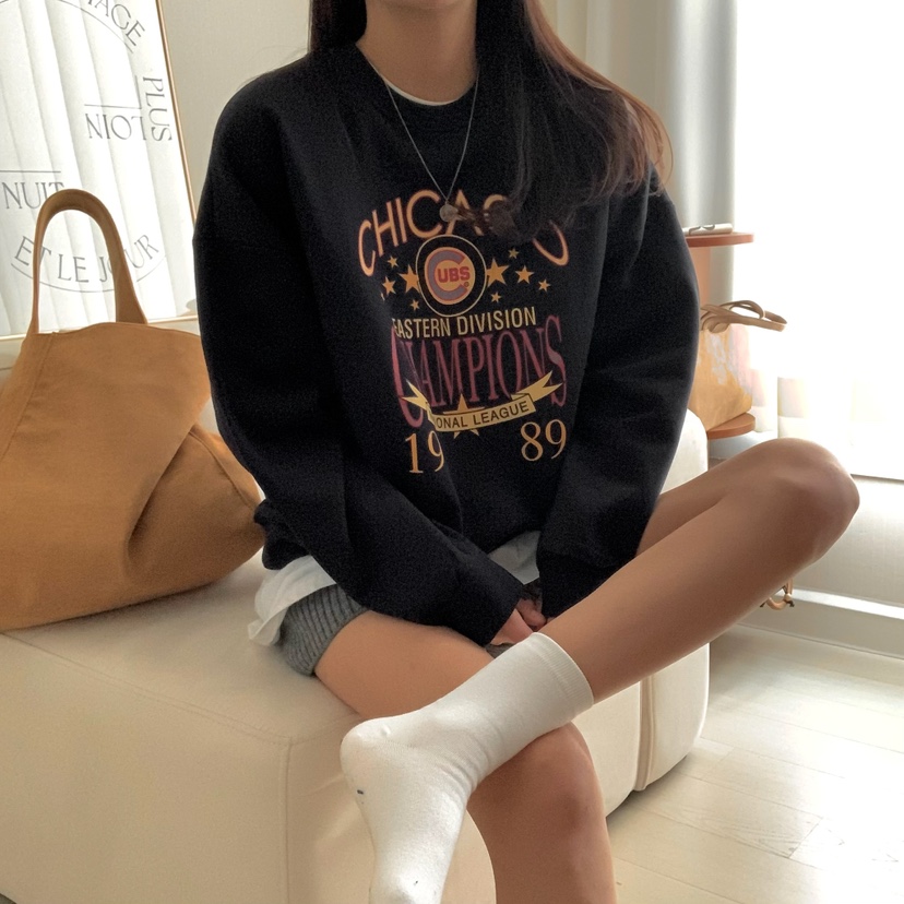 HELLO JINI韓國代購女士新款推薦時尚人氣真品熱賣職業衛衣HELLO JINI衛衣