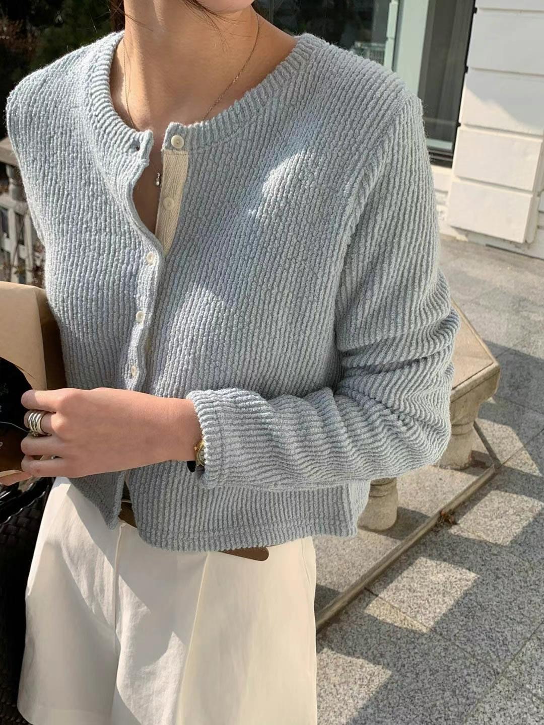 AREING東大門代購女士新品休閑真品熱賣推薦人氣25春夏針織衫AREING針織衫圖色2