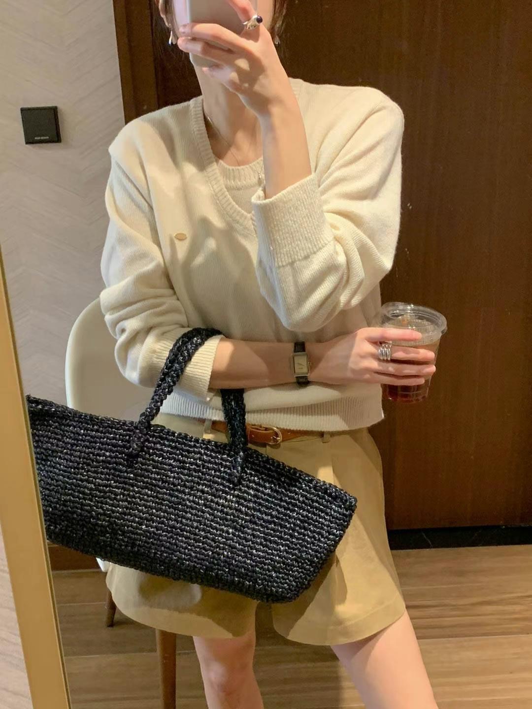 AREING韓國直郵女士新款熱賣真品25春夏職業人氣休閑時尚毛衣AREING毛衣圖色4