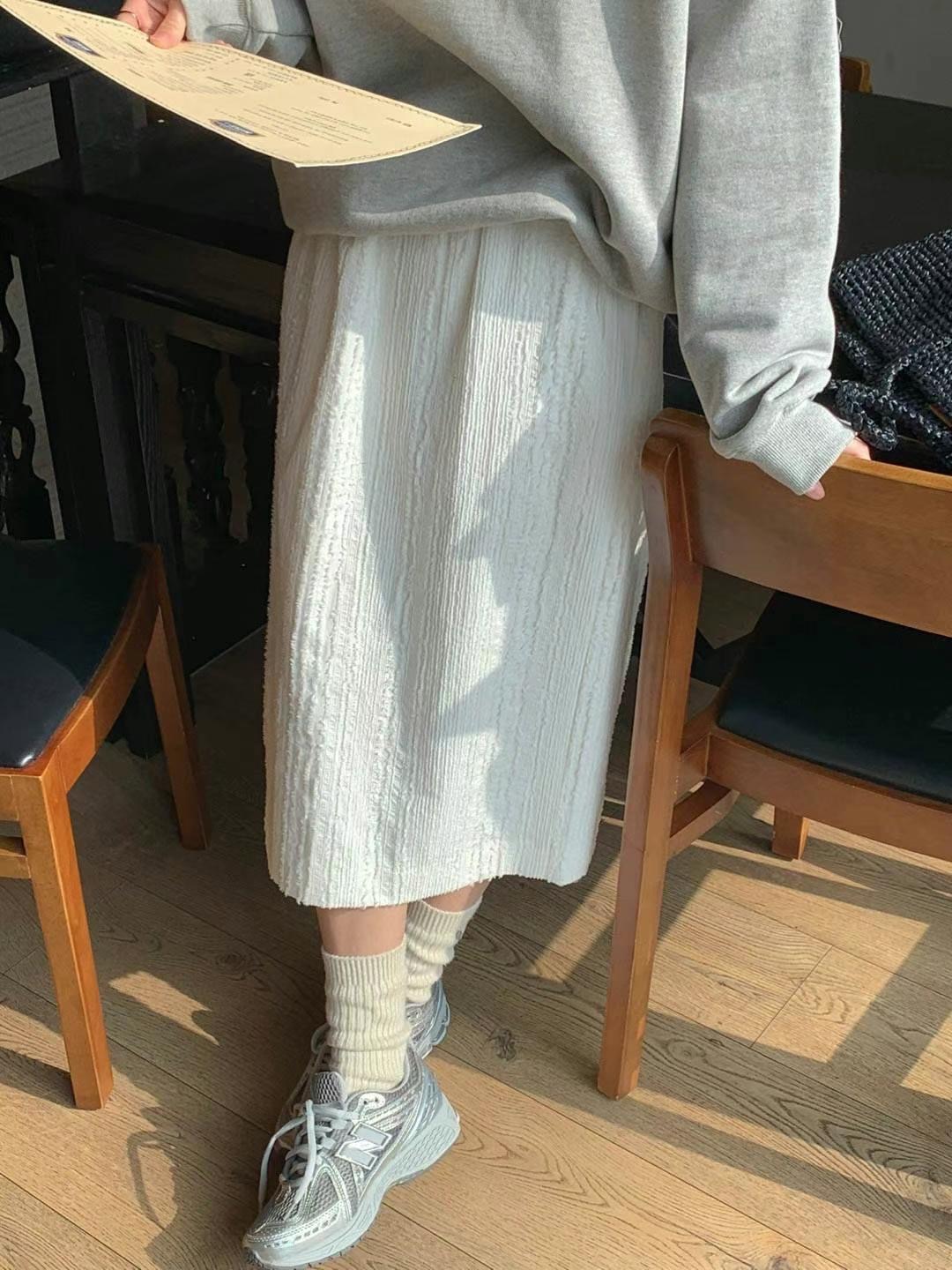 AREING東大門實拍女裝新款推薦職業休閑熱賣人氣半身裙中短裙AREING半身裙/中短裙