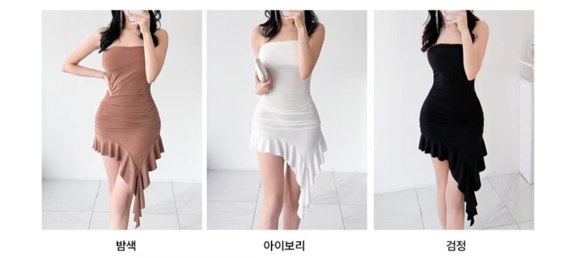 BOY MEET GIRL-T東大門實拍女士新品時尚休閑25春夏連衣裙BOY MEET GIRL-T連衣裙
