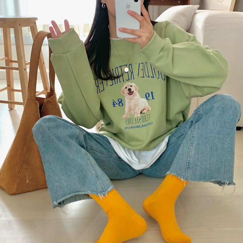 FROMJINI東大門實拍女士新品職業人氣推薦休閑真品熱賣衛衣FROMJINI衛衣