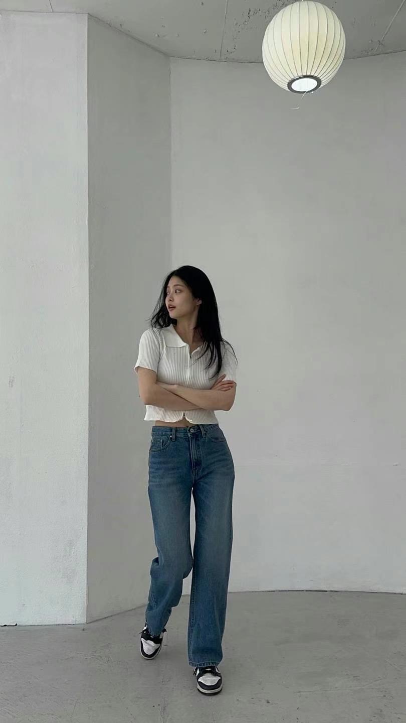 INDIGO-인디고-T東大門代購女士新品時尚職業人氣熱賣牛仔褲INDIGO牛仔褲