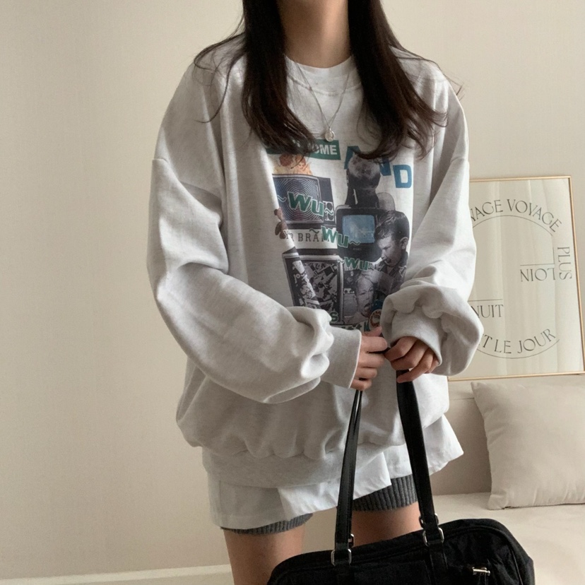 FROMJINI東大門直郵女士新款熱賣休閑人氣職業真品時尚衛衣FROMJINI衛衣