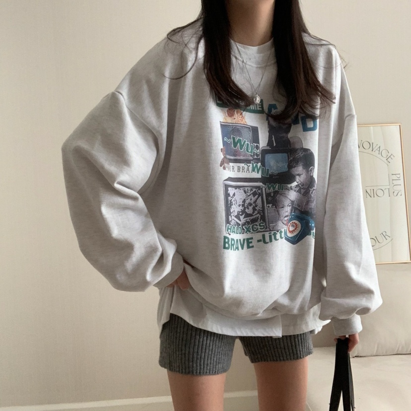 FROMJINI東大門直郵女士新款熱賣休閑人氣職業真品時尚衛衣FROMJINI衛衣