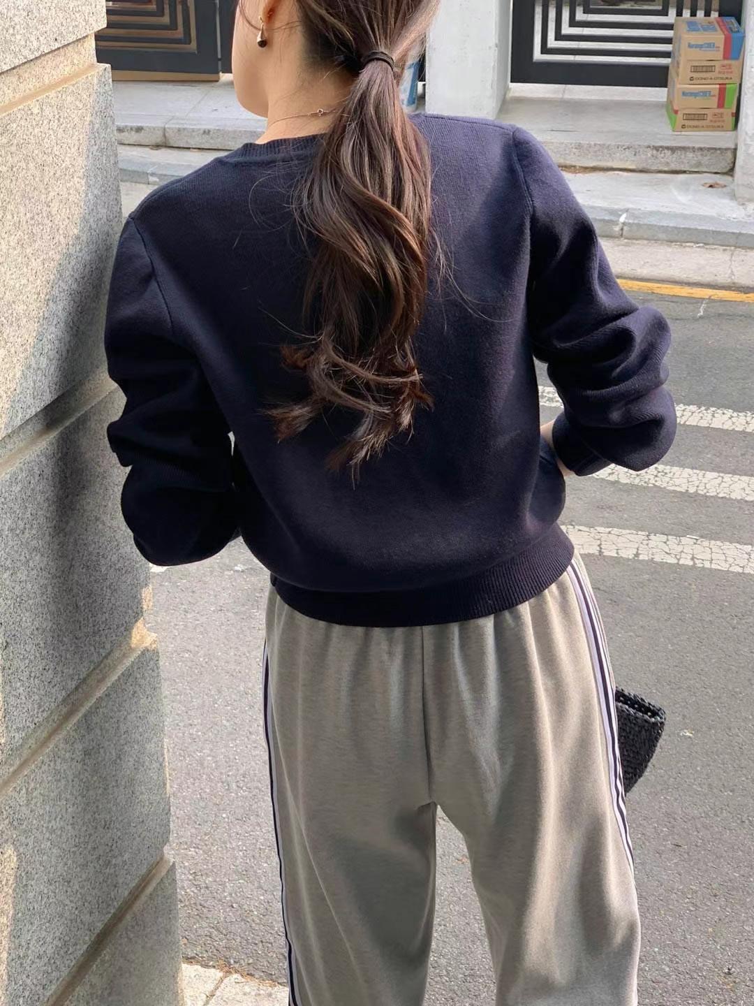 AREING東大門實拍女裝新品人氣熱賣時尚真品推薦職業針織衫AREING針織衫