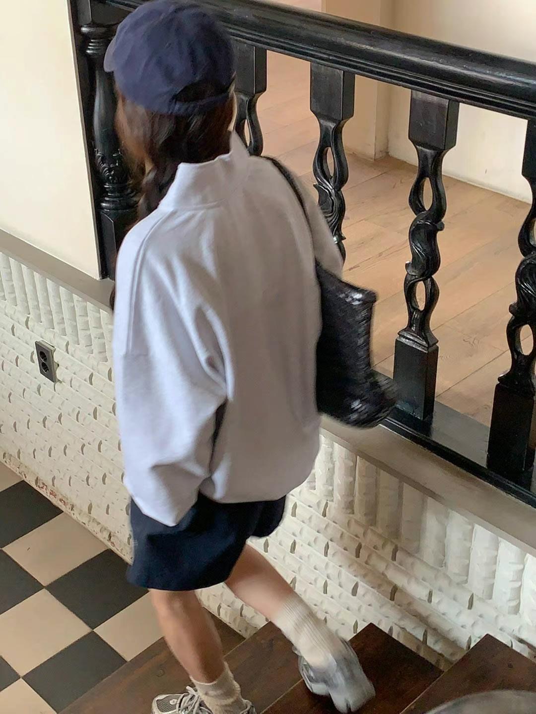 AREING韓國代購女裝新款推薦25春夏休閑人氣熱賣職業真品衛衣AREING衛衣
